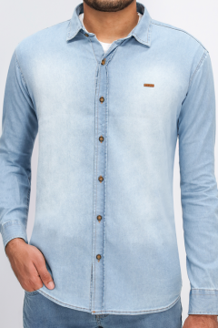 CAMISA OGOCHI ML SLIM JEANS 0015131327001-0