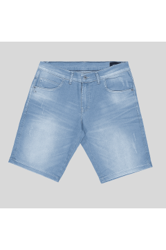BERMUDA OGOCHI CONFORTAVEL JEANS CLARO 5 POCKETS 0034730017001