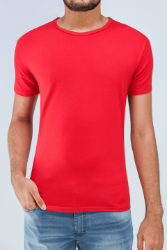 CAMISETA OGOCHI ESSENCIAL SLIM VERMELHO 0060000094045-0