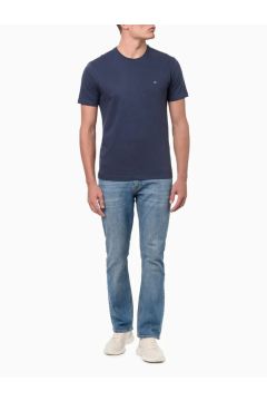 CAMISETA MASCULINA CALVIN KLEIN BÁSICA MEIA MALHA CKSM1080598
