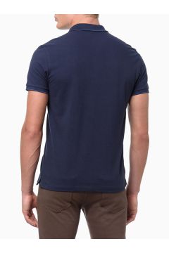 POLO CALVIN KLEIN SLIM BÁSICA RELEVO CKSM2020598-0