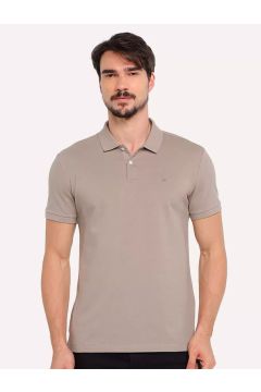 POLO CK MANGA CURTA SLIM BÁSICA-0