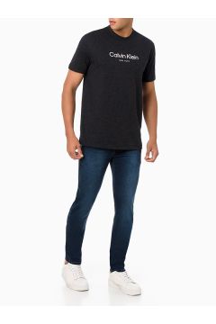 CAMISETA CALVIN KLEIN FLAME MESCLA PRETO CKSM1050987-0